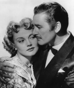 Patrice Wymore and Errol Flynn