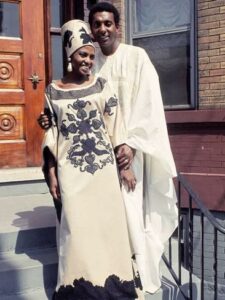 Miriam Makeba and Stokely Carmichael